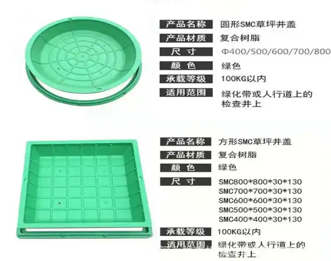 亭湖树脂复合种植井盖展示